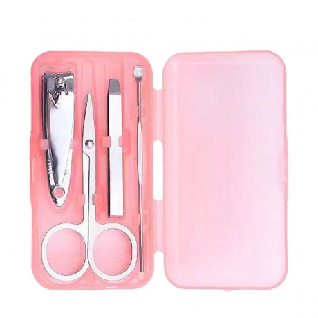 4Pcs Nail Scissors Manicure Set with Box 