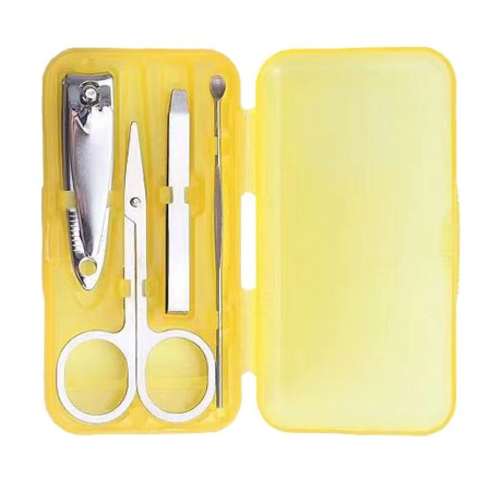 4Pcs Nail Scissors Manicure Set with Box 