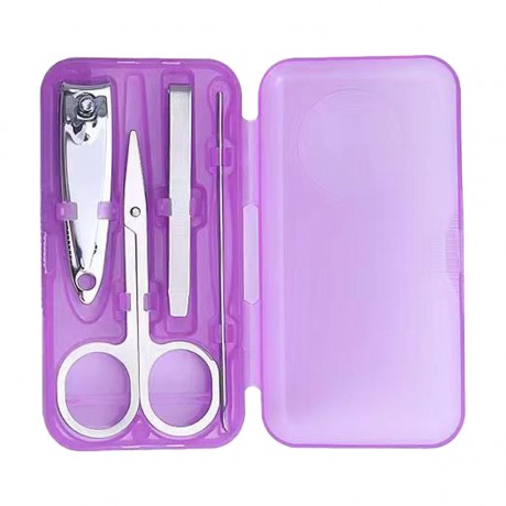 4Pcs Nail Scissors Manicure Set with Box 