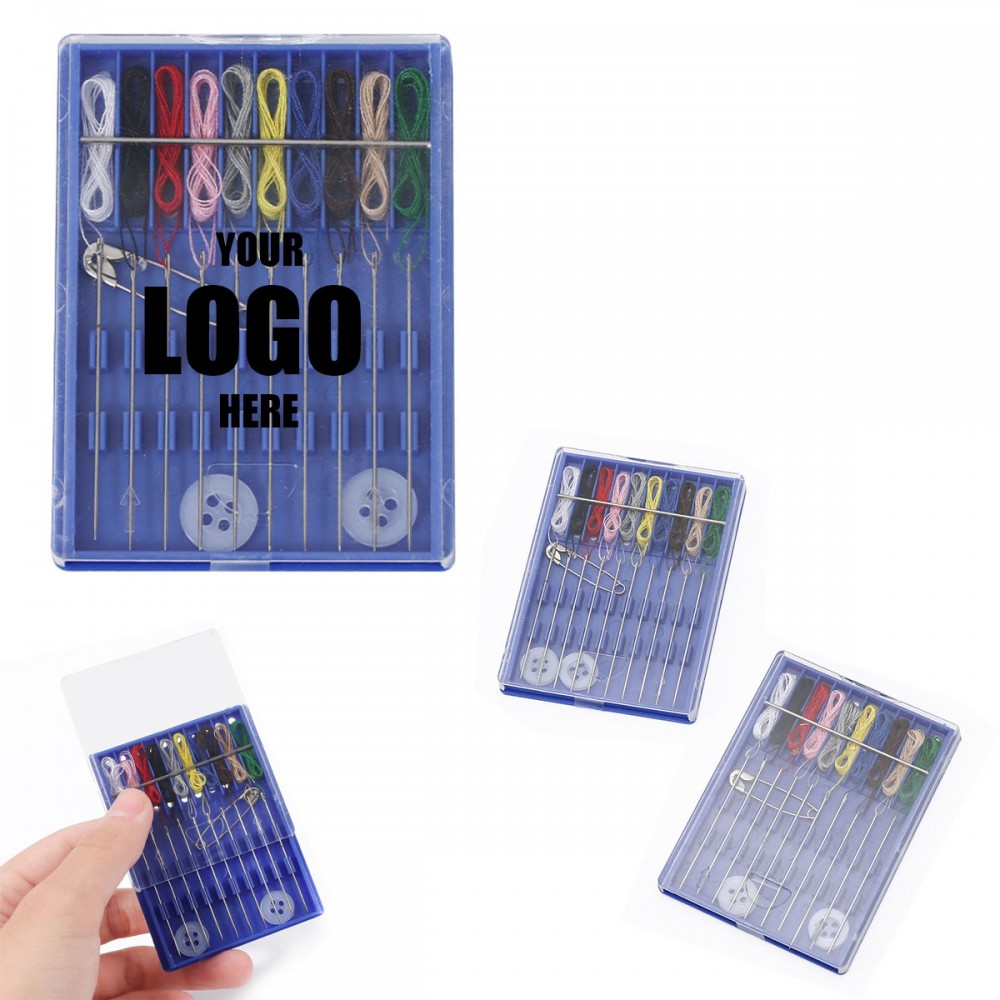 Pre-Threaded Sewing Needles Kit