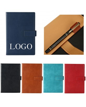  A5 Business PU Leather Office Notebook