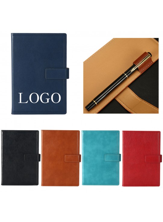  A5 Business PU Leather Office Notebook