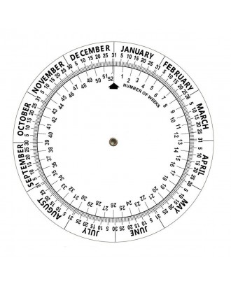 Scheduling Wheel Chart Calendar