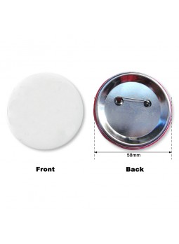 2.3"Round Button Badge