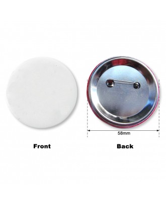 2.3"Round Button Badge