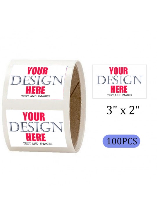 3" x 2" Rectangle Roll Labels