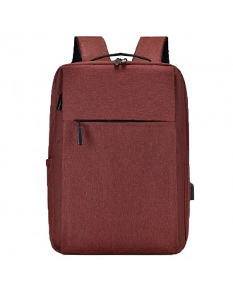 College Laptop Backpack with USB Charger