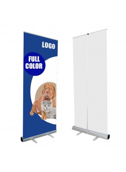 Roll Up Banner Stand with Carrying Case