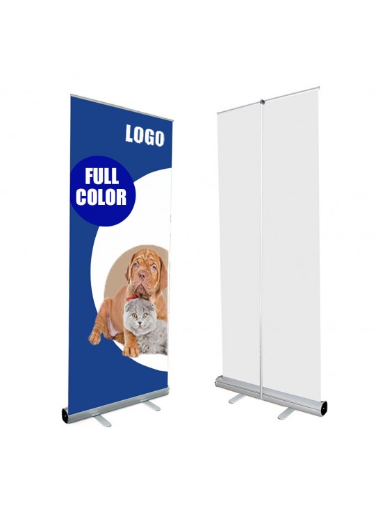 Roll Up Banner Stand with Carrying Case