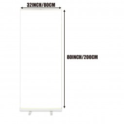 Roll Up Banner Stand with Carrying Case