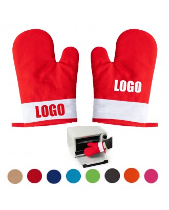 Heat Resistant Cotton Oven Mitts