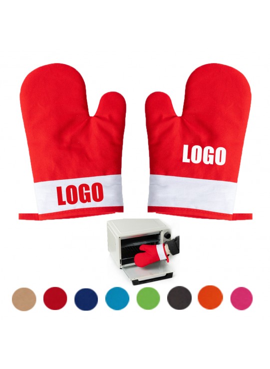 Heat Resistant Cotton Oven Mitts