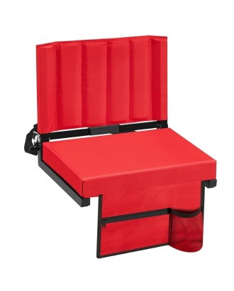 Portable Stadium Seat with Back Support