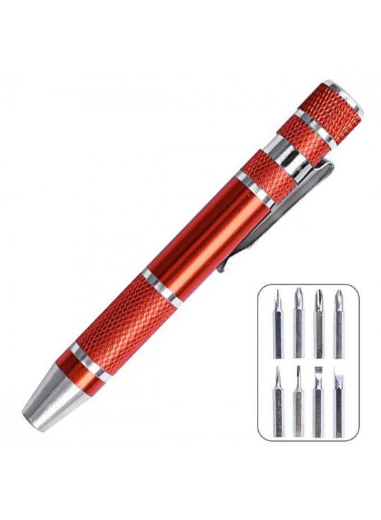8-in-1 Custom Multitool Screwdriver Pen