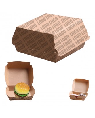 Custom Kraft Burger Box