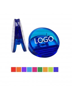 Custom Round Plastic Magnetic Clip