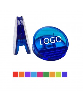 Custom Round Plastic Magnetic Clip