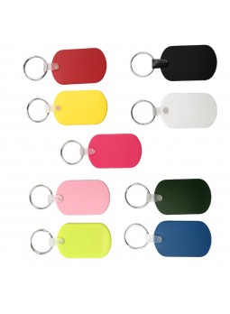 Custom Oval Soft PVC Keychain / Pet Tags