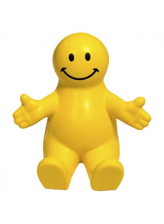 Smiley Face Guy Stress Reliever And Smartphone Stand