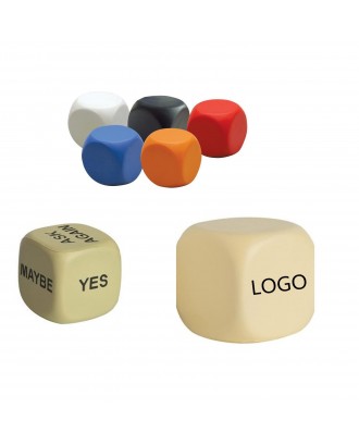 Custom PU Foam Dices Stress Reliever