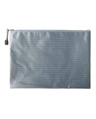 A5 Oxford Cloth Document Bag with Zipper/Pencil Pouch
