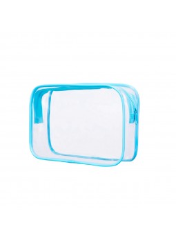 Transparent PVC Zipper Cosmetic Bag