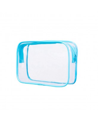 Transparent PVC Zipper Cosmetic Bag