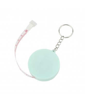 Round Tape Measure Keychain
