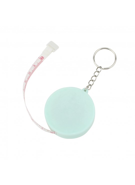 Round Tape Measure Keychain