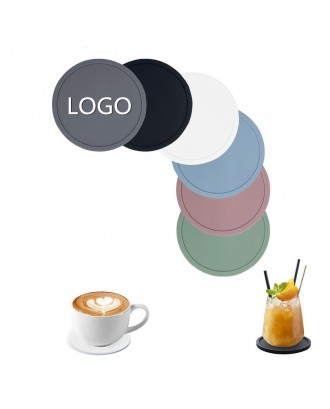 Round Silicone Coaster