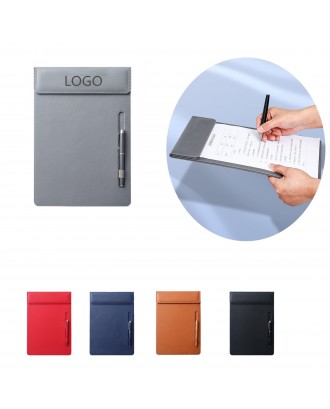 Magnetic PU Leather Clipboard – A4 Writing Pad