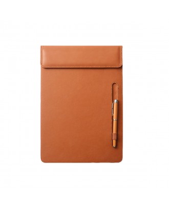 Magnetic PU Leather Clipboard – A4 Writing Pad