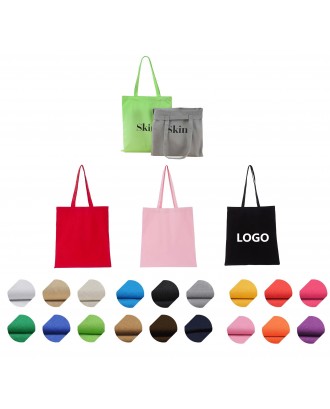 12oz Colored Canvas Tote Bag