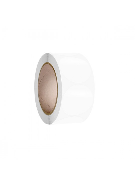 4-Color Process Circular Labels On A Roll 