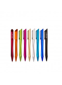 Metallic Finish Triangle Ballpoint Pen
