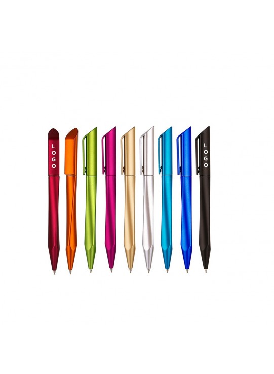Metallic Finish Triangle Ballpoint Pen