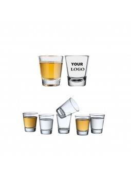 1.7oz Heavy Based Clear Shot Glasses