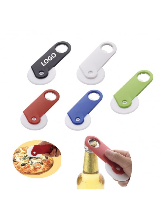 Pizza Cutter With Bottle Opener