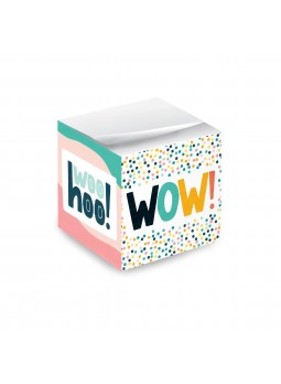 Custom 2.75" Full color Post-it Note Cube Paper Brick