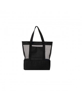 Mesh Beach Cooler Tote Bag