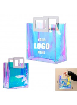 Clear Holographic Tote Bag