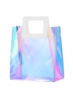Clear Holographic Tote Bag