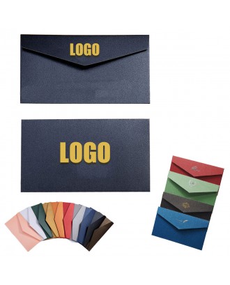 Pearlescent Paper Gold Foil Envelopes