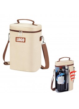 Double Wine Cooler Bag