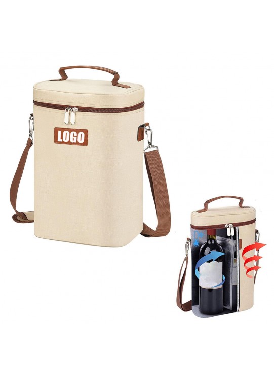 Double Wine Cooler Bag
