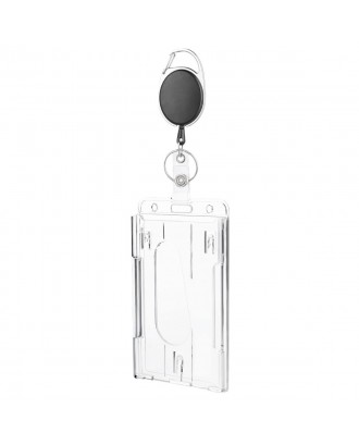 ID Card Holders Set with Clip