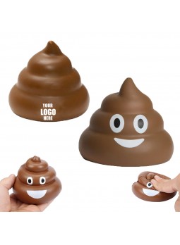 Poop Emoji Pu Foam Anti Stress Ball