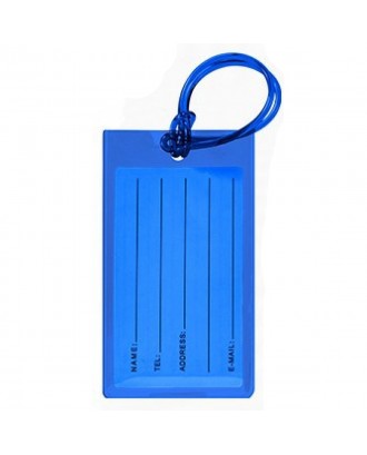 Soft PVC Luggage Tags