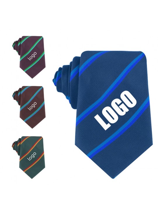 Custom Men's Polyester Silk Tie