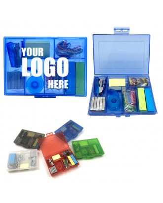Office Supplies Kit with Box